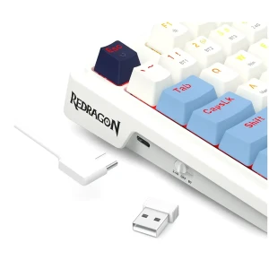 کیبورد بی سیم مکانیکال گیمینگ ردراگون مدل Antonium K728 PRO WBB